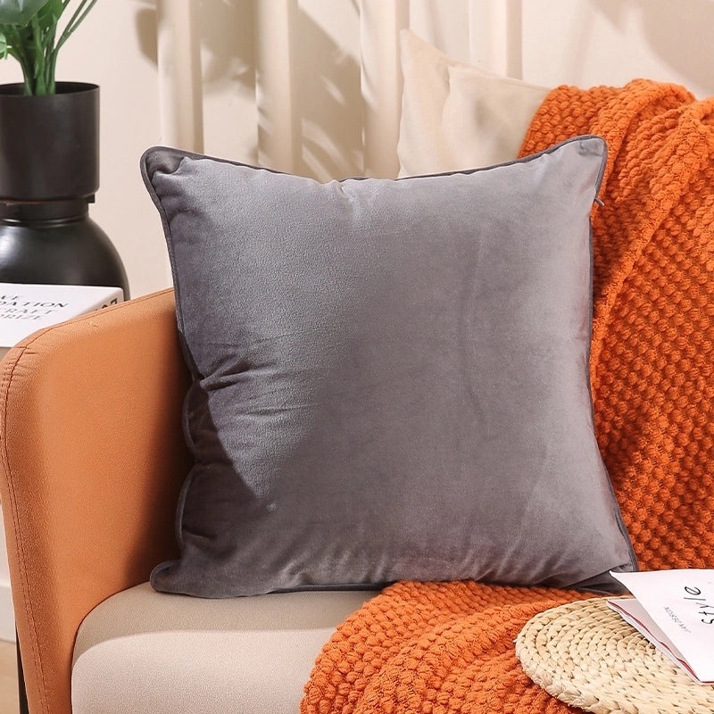 Chinoiserie Style Soft Velvet Pillow Covers|Home Decor Cushions