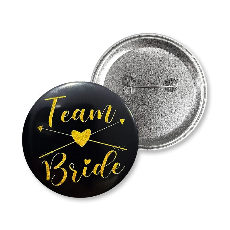 Romantic Letter Iron Pin Badge Single Piece|Accessories & Jewelry