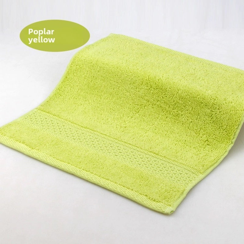 Soft Cotton Square Face Towel Highly Absorbent Household Use|Home Textiles & Towels
