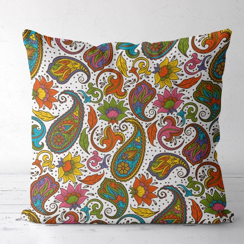 Vintage Printed Polyester Pillow Covers for Couch & Sofa | Home Decor Pillows