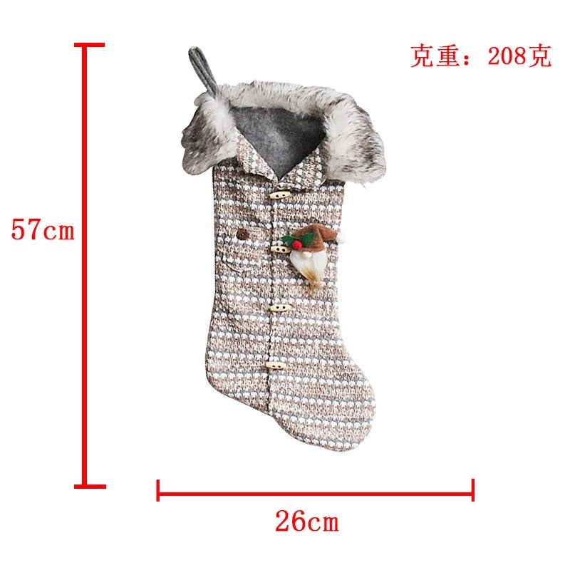 Christmas Knitted Gift Socks Christmas Tree Pendant Holiday Stockings Festive Christmas Decorations | Christmas Decorations & Stockings
