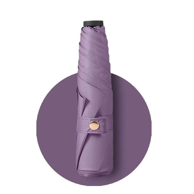 Classic Solid Color Stainless Steel Umbrella Rain Gear|Umbrellas & Rain Accessories