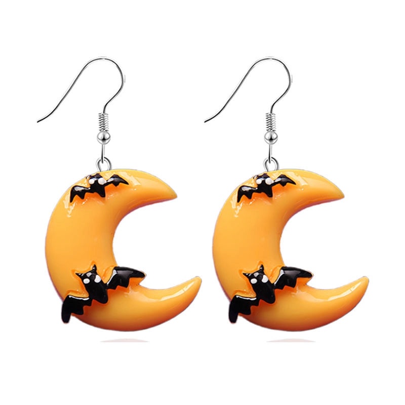 Cute Halloween Resin Decoration with Funny Pattern for Party Festival|Home Decor