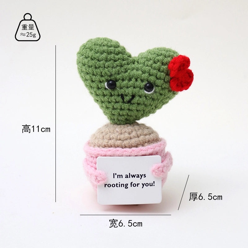 Adorable Fruit and Heart Shaped Floral Yarn Decor for Everyday Table Accents|Home Decor & Table Accessories