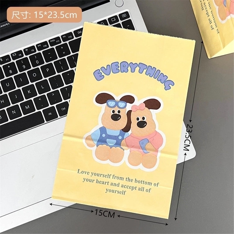 Plaid Kraft Paper Birthday Gift Bag Single Piece | Birthday Gift Bags