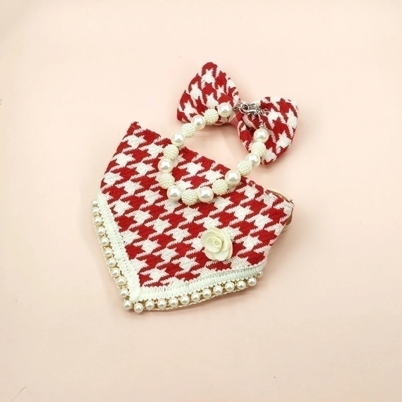 Adorable Polyester Bow Tie Pet Scarf for Dogs and Cats|Pet Accessories
