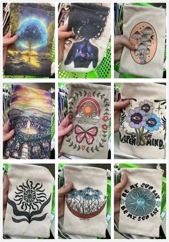 Artistic Vintage Star and Moon Canvas Wall Art | Home Décor Canvas Paintings