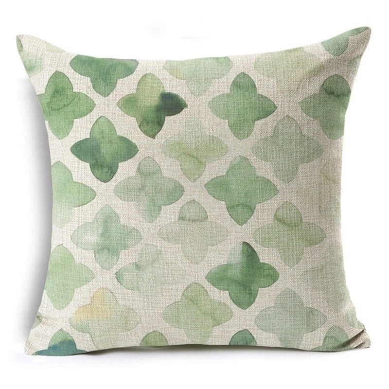 Tropical Leaf Linen Pillow Covers|Home Decor Pillows