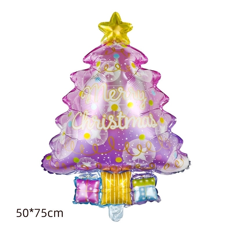 Christmas Santa Claus and Reindeer Candy Foil Party Balloon | Party Supplies