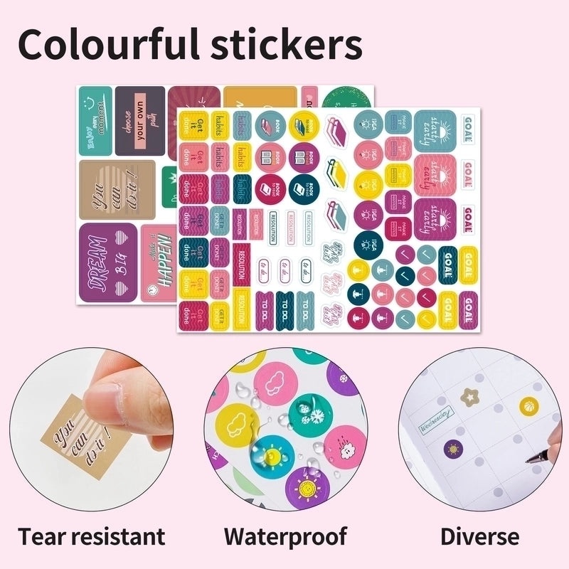 May Plan Weekly Undated Notebook|Stationery & Office Supplies