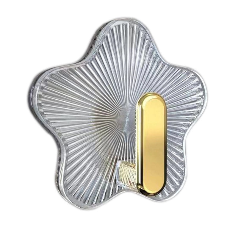 Luxury Seamless Strong Star Light Coat Hook | Home Décor & Organization Accessories
