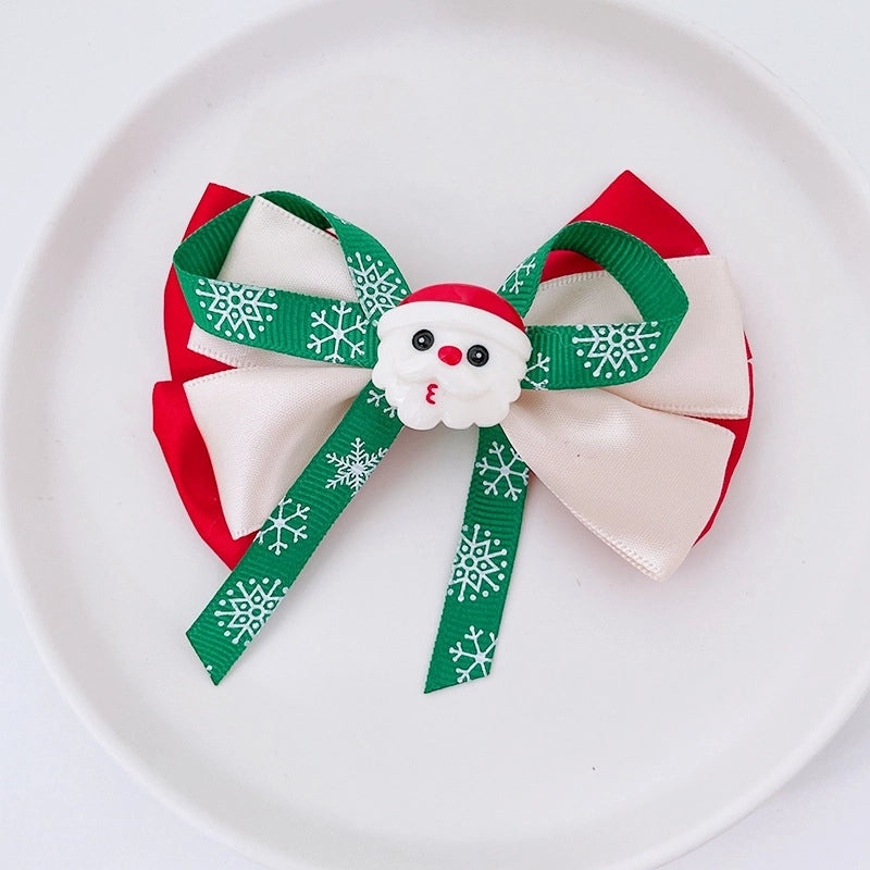 Christmas Bow Knot Hair Clip Cute Festival Party Accessory|Hair Accessories