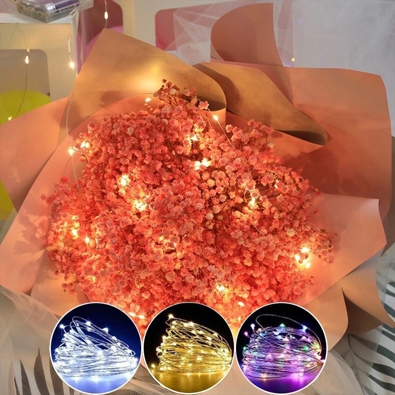Christmas Cute Solid Color PC String Lights for Indoor Party Festival|Home Decor & Festive Lighting