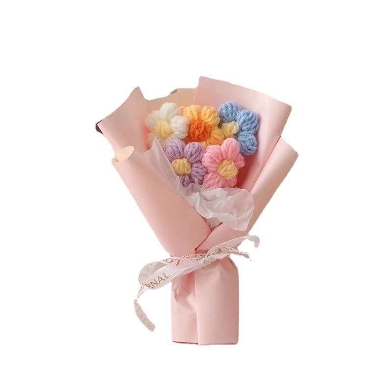 Adorable Floral Knit Birthday and Festival Decorations|Home Decor & Party Supplies