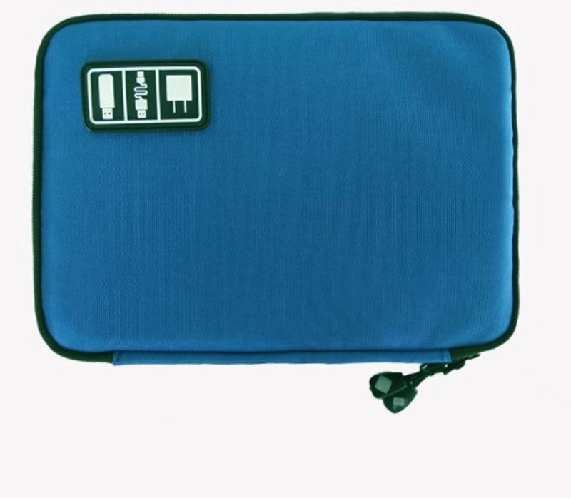 Vintage Solid Color Nylon Digital Organizer Pouch|Digital Storage Bags