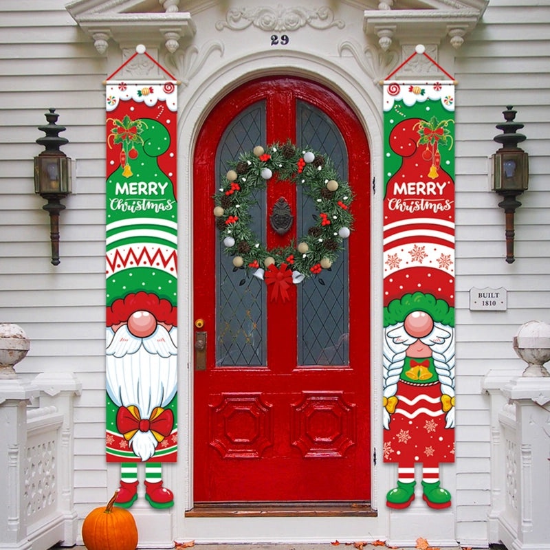 Christmas Santa Claus and Snowman Hanging Ornaments for Holiday Decor|Holiday & Festival Decorations