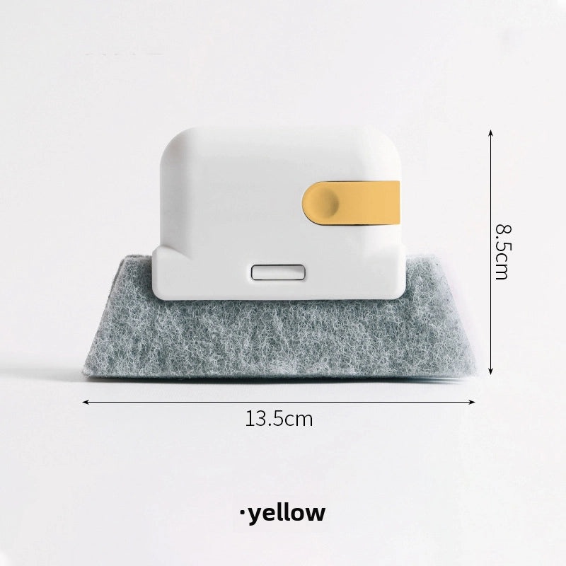 Window Slot Cleaning Brush Two-in-One Tool Small Groove Brush for Window Sills and Tracks|Home Cleaning Tools