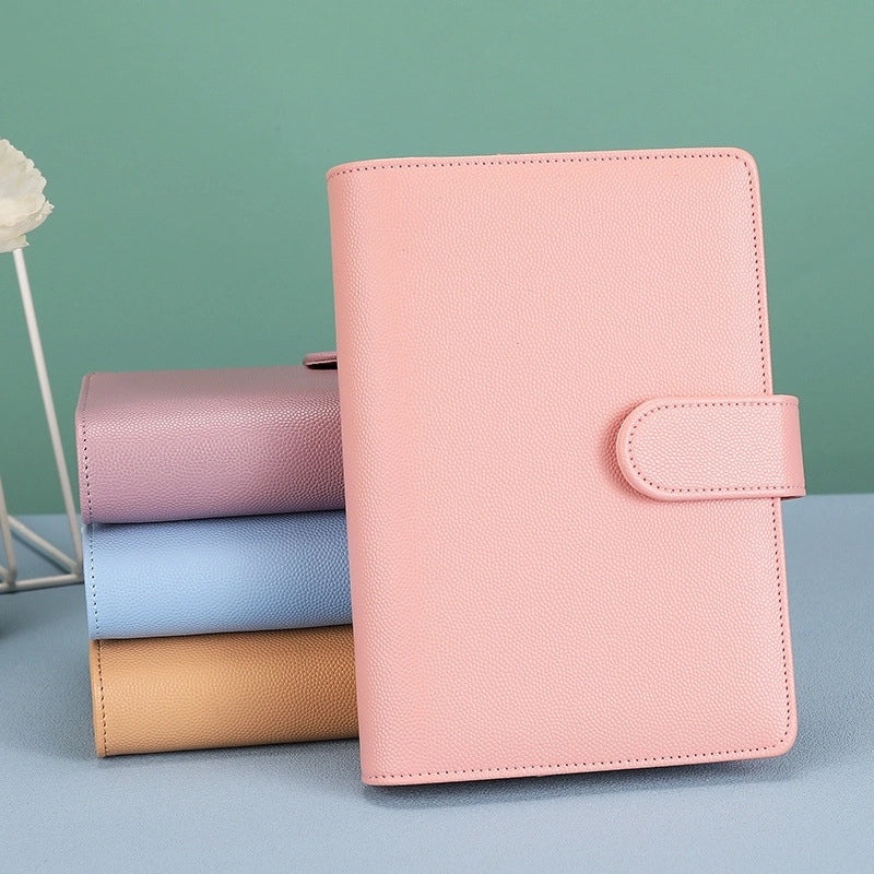 2 Pieces Solid Color PU Leather Spiral Notebooks for Graduation | Stationery & Office Supplies