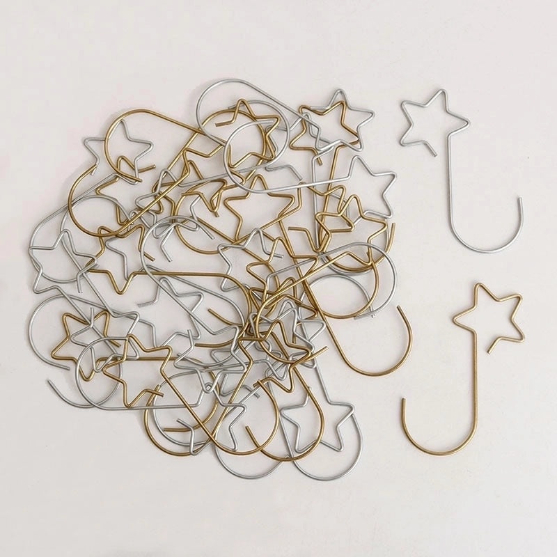 Festive Star-Shaped Alloy Earrings for Christmas Party | Jewelry & Accessories
