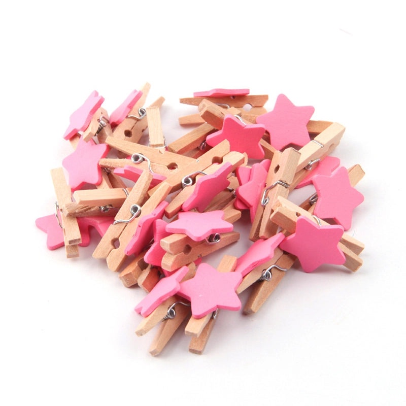 200 Pcs Wood Earrings Mix Star Heart Flower Shapes Minimalist Classic Casual Style|Jewelry & Accessories