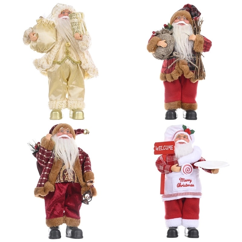 Christmas Cute Classic Plastic Table Ornaments for Festive Home Decor|Holiday Decorations