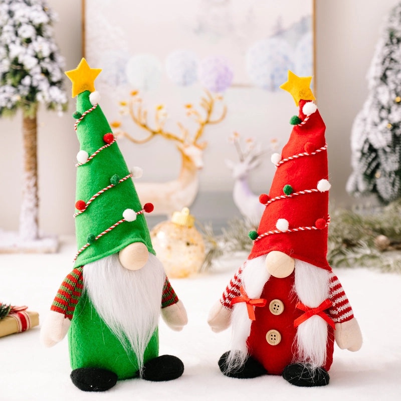 Christmas Santa Claus Party Doll Table Decoration for Holiday Casual Festive Decor|Home & Garden > Holiday Decorations > Christmas Decorations