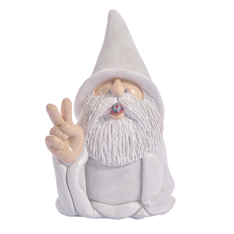 Whimsical Dwarf Figurine Synthetic Resin Decoration|Home Decor & Collectibles