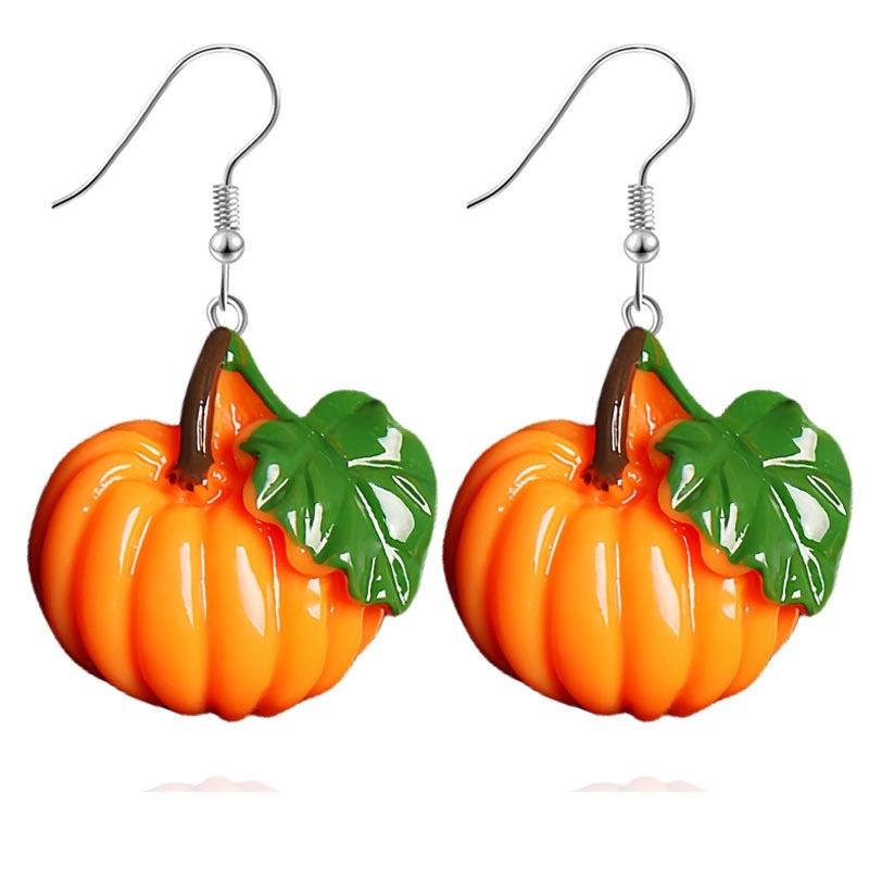 Halloween Pumpkin Cute Resin Hand Eye Charm | Jewelry Accessories