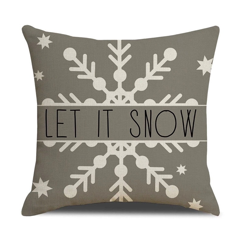 Stylish Alphabet Polyester Cushion Covers|Home Decor Pillows