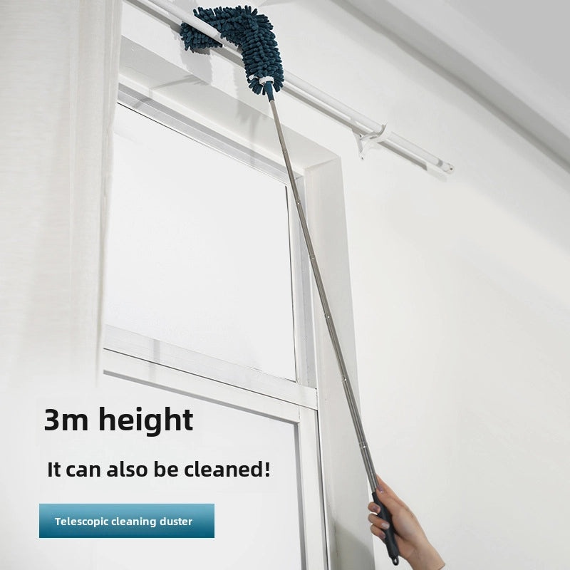 Chenille Retractable Seven-Antenna Electrostatic Dust Duster for Home and Car Cleaning|Cleaning Supplies