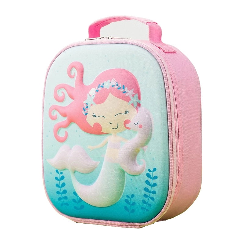 Cartoon Animal Kids Lunch Bag EVA Insulated Portable Student Lunch Box | Children's Lunch Bags
