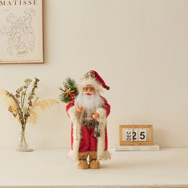 Festive Santa Claus PVC Christmas Party Decorations|Holiday Party Supplies