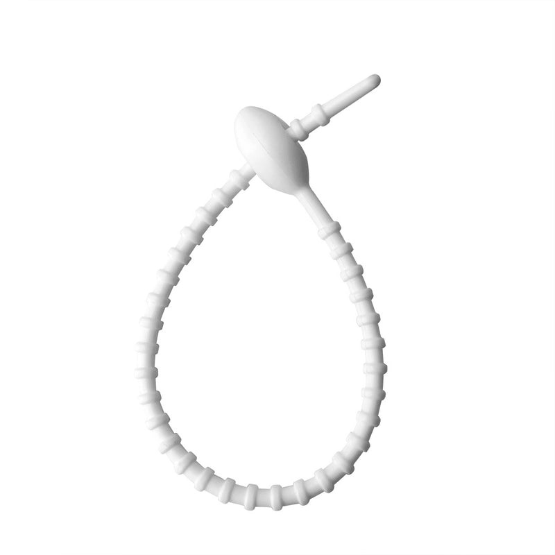 210mm Silicone Tadpole Cable Tie Organizer Keychain Pendant for DIY Jewelry Bags Lanyards|Accessories & Organizers