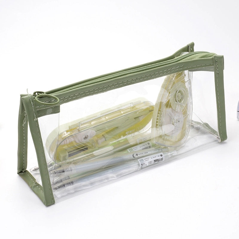 Large Transparent Pencil Case with High Capacity | Stationery Storage & Pencil Bags