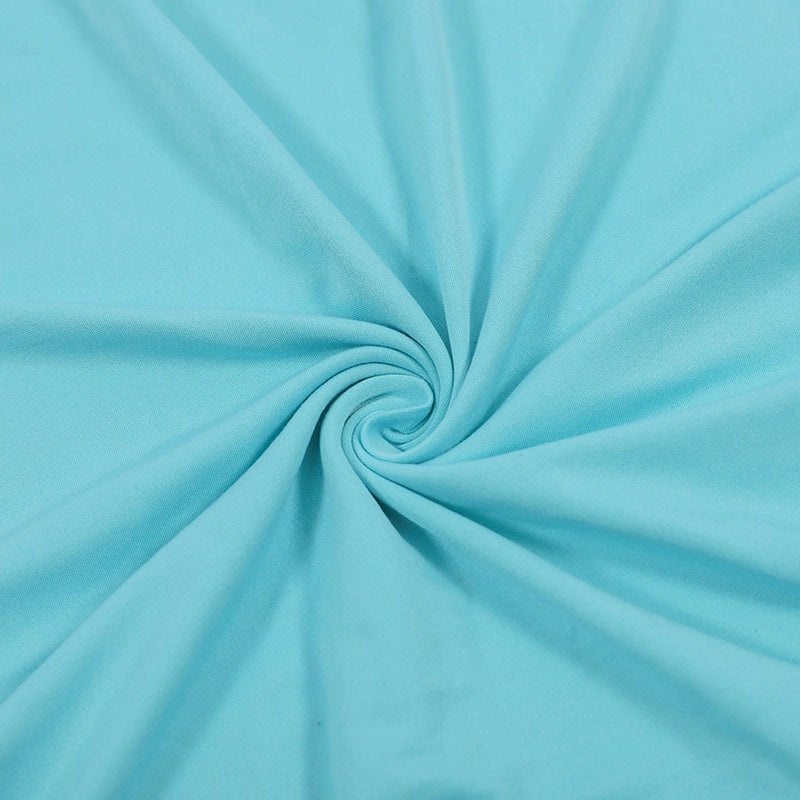 Chinoiserie Style Casual Vacation Solid Color Polyester Chair Cover | Home Decor & Furniture Accessories