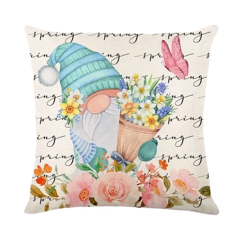 Summer Linen Pillow Covers in Minimalist Color Block Design|Home Decor Pillows