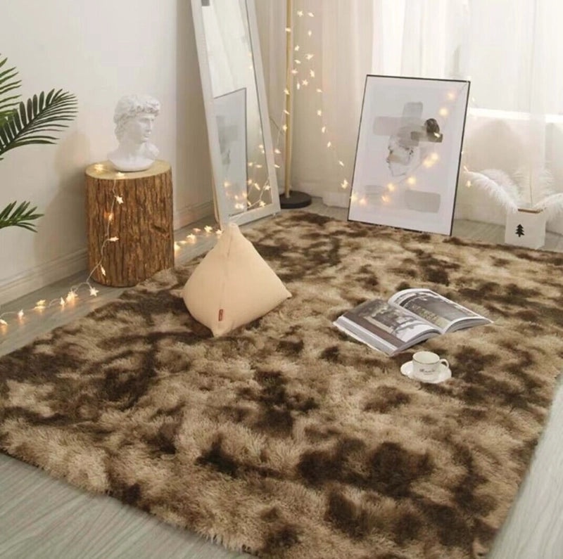 Solid Color Polyester Carpet for Casual Vacation | Home Decor & Artificial Decorations