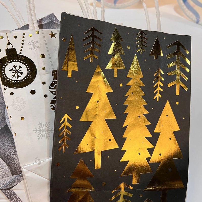 2000 Pieces Nordic Christmas Tree Snowflake Gift Wrapping Bags Party Supplies|Gift Wrapping Supplies