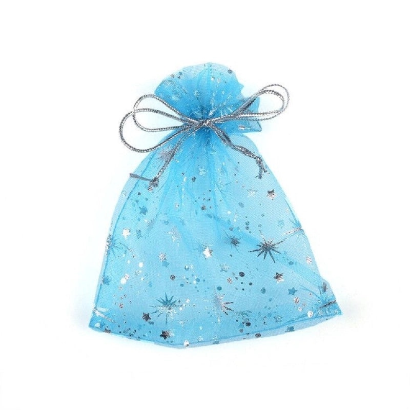 Star and Moon Themed Cloth Gift Bags for Party Favors|Party Supplies