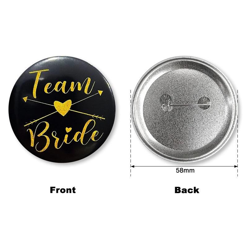 Romantic Letter Iron Pin Badge Single Piece|Accessories & Jewelry