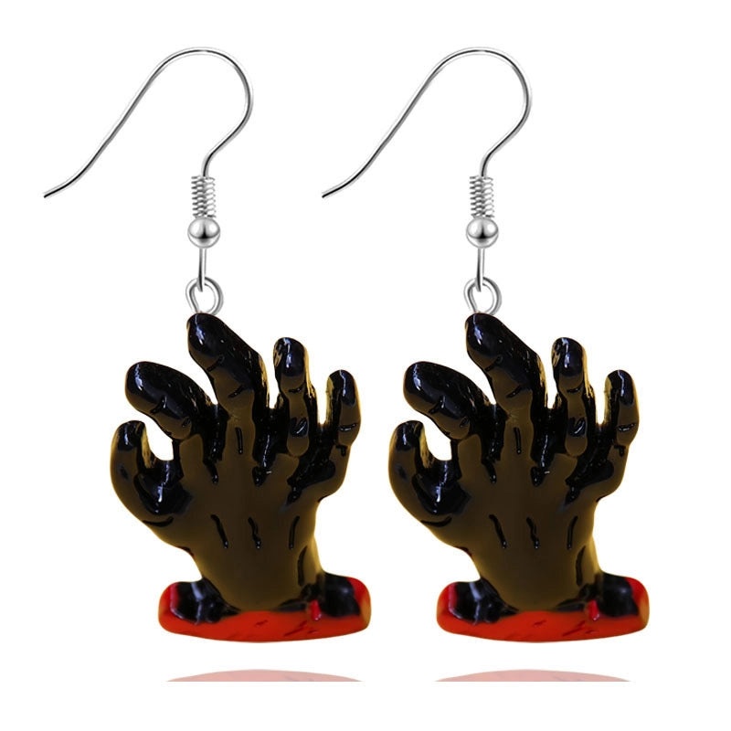 Halloween Pumpkin Cute Resin Hand Eye Charm | Jewelry Accessories