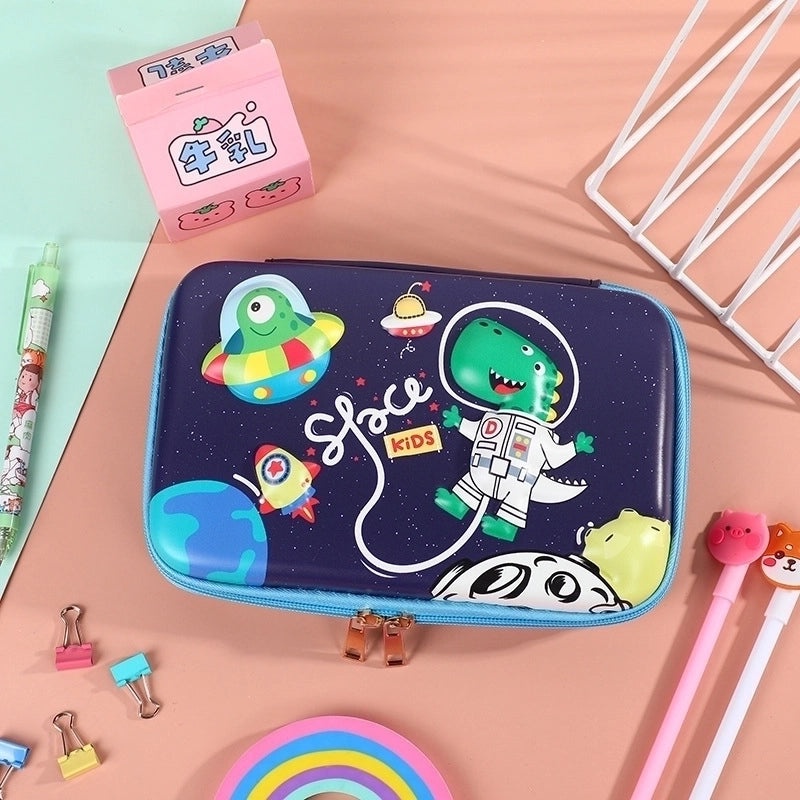 Cute EVA PU Cartoon Pencil Case for School Supplies | School Stationery