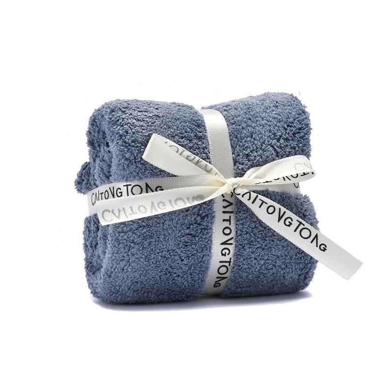 Pure Cotton Casual Towels in Solid Colors for Everyday Use|Home Textiles Towels