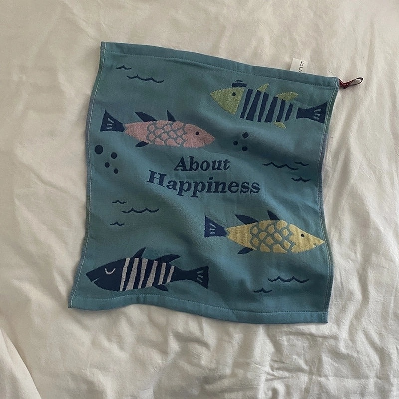 Adorable Animal Print Cotton Towels for Kids|Home & Kitchen Bath Towels