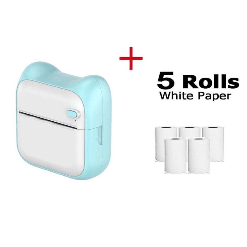 Portable Mini Wireless Bluetooth Thermal Printer|Electronics Accessories