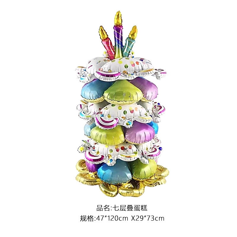 Festive Classic Christmas Tree Aluminum Foil Balloons|Holiday Decorations