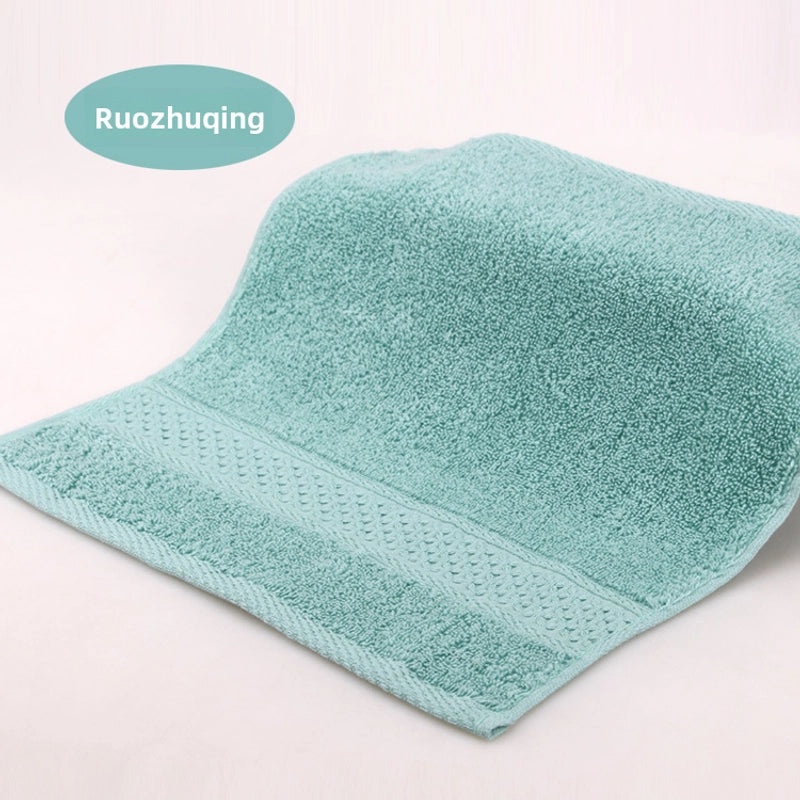 Soft Cotton Square Face Towel Highly Absorbent Household Use|Home Textiles & Towels