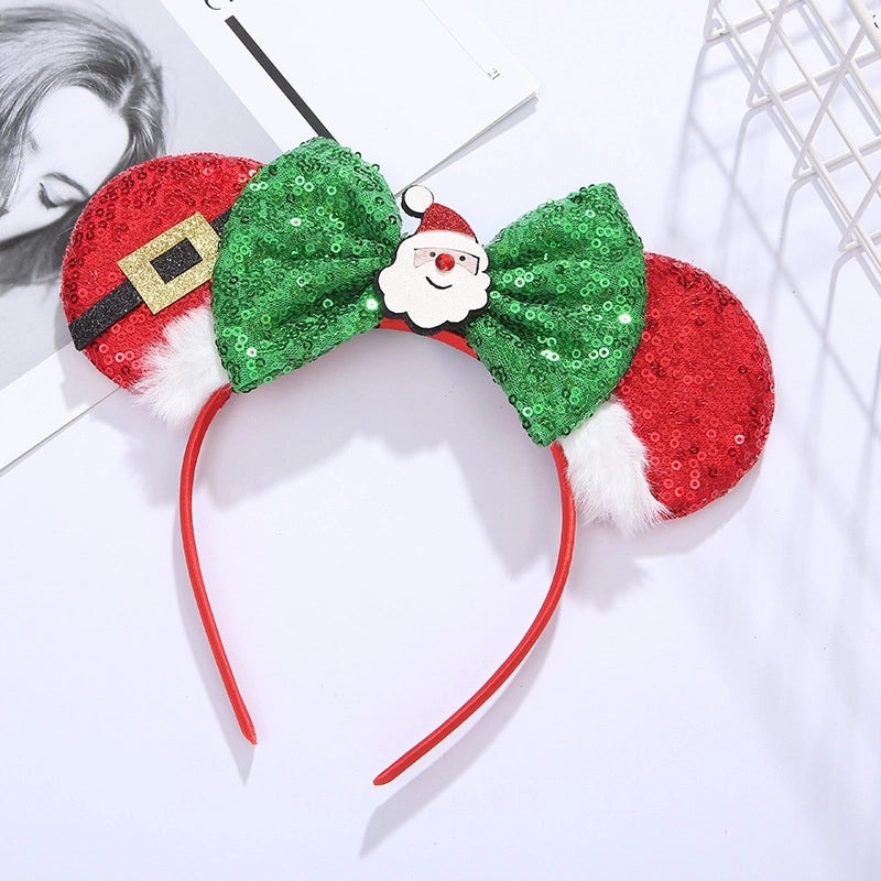 Festive Bow Knot Hair Clip Christmas Party Accessories|Hair Accessories
