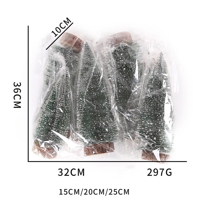 Casual Christmas Tree Plastic Iron Table Decoration for Family Gathering | Holiday Home Decor