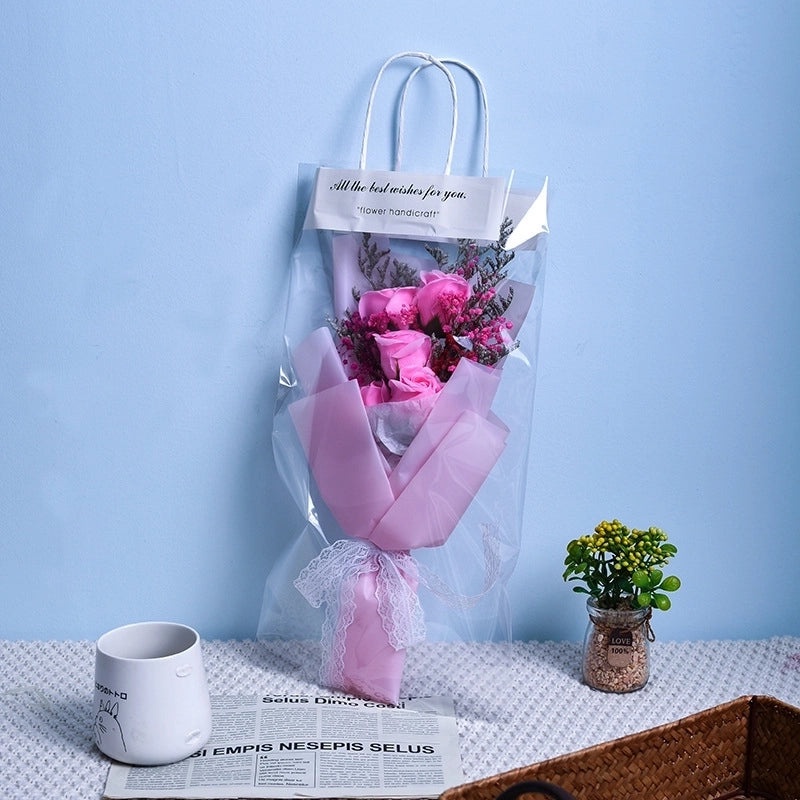 Romantic Letter Soap Flower for Christmas Valentine’s Day New Year Festival Party|Home Decor Gifts